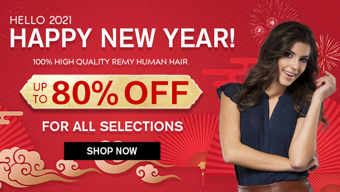 2021 New Year Sale with our Hair Extensions Canada
