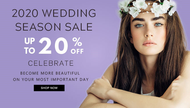 2020 Wedding Season Sale with our Hair Extensions Canada