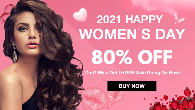 2021 Women Day Sale with our Hair Extensions Canada