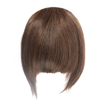 Neat Bang With Hair On The Temples Flax Yellow 1 Piece