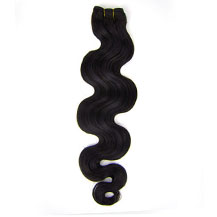 12 inches Natural Black (#1b) Body Wave Indian Remy Hair Wefts