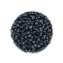 500pcs Black Nano Rings With Silicone for Hair Extensions