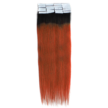 16 Inches #1B/30 Tape In Ombre Human Hair Extensions