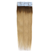 16 Inches #4/24 Ombre Tape In Human Hair Extensions